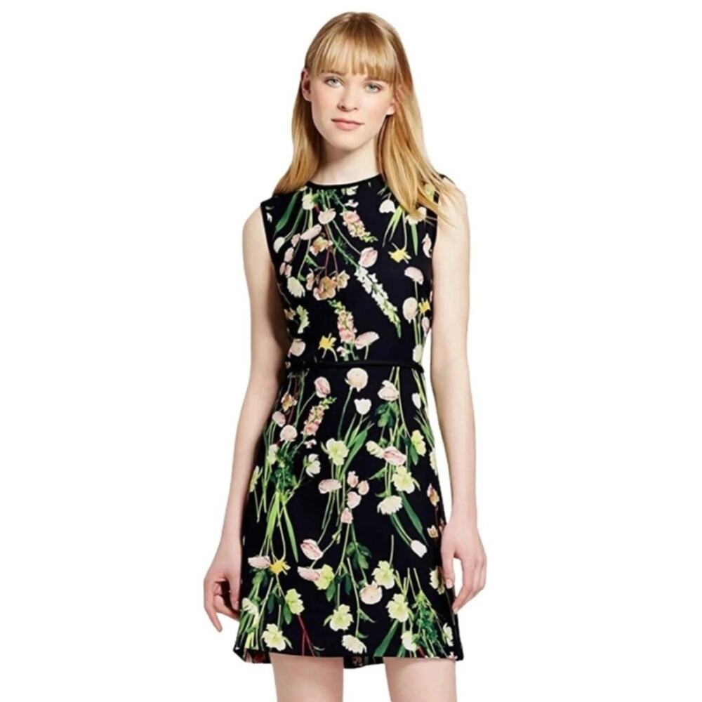 Victoria Beckham Target Floral Bloomcore Spring Mini Dress,‎ Small